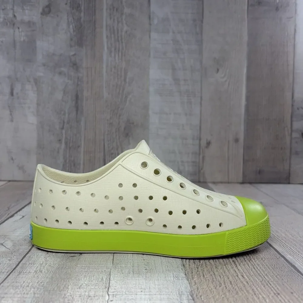 Native X Baby Yoda Star Wars Size 13 C Kids Slip On Shoes Rubber EVA Beige Green